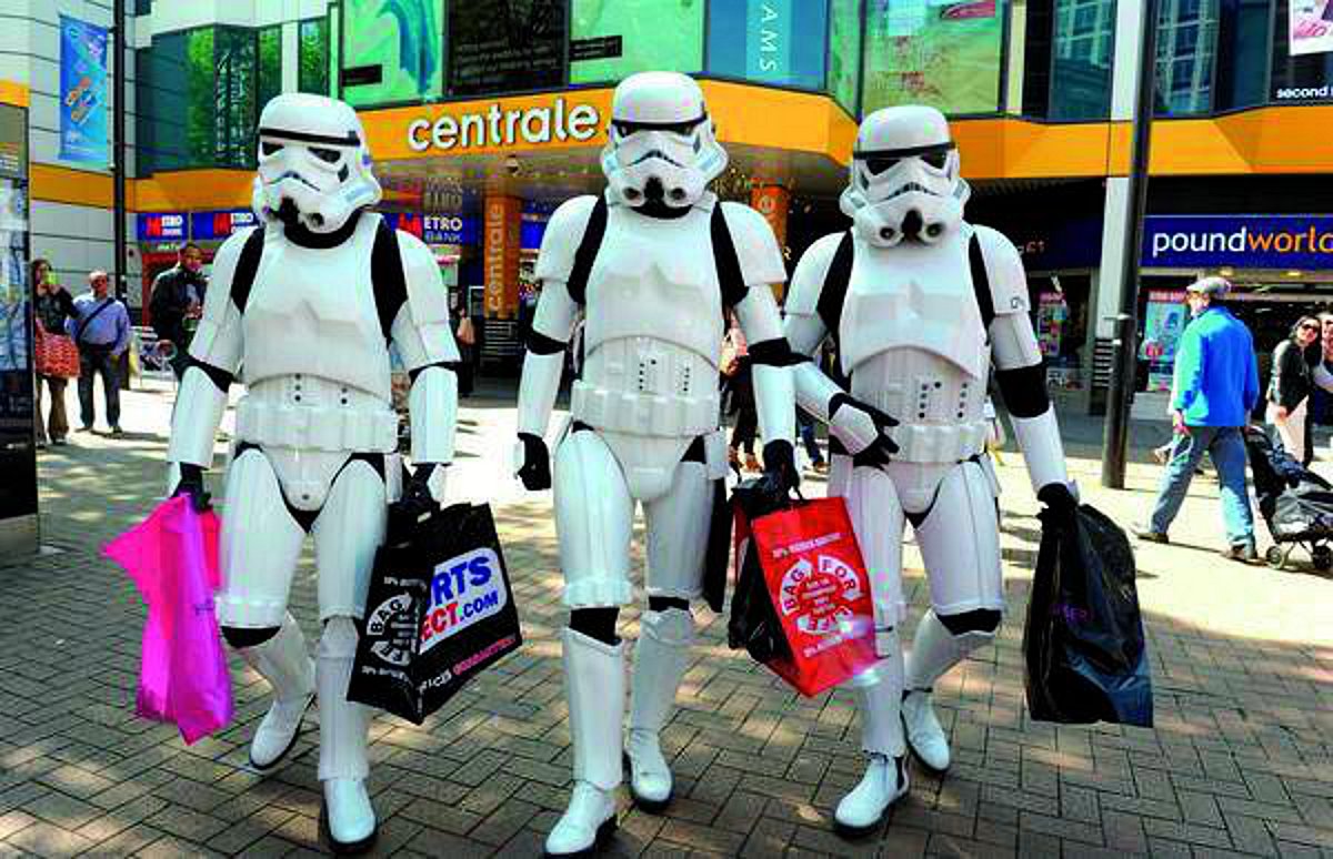star wars shopping