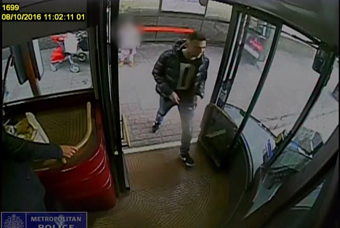 VIDEO: CCTV released of man who touched himself in front of two underage girls