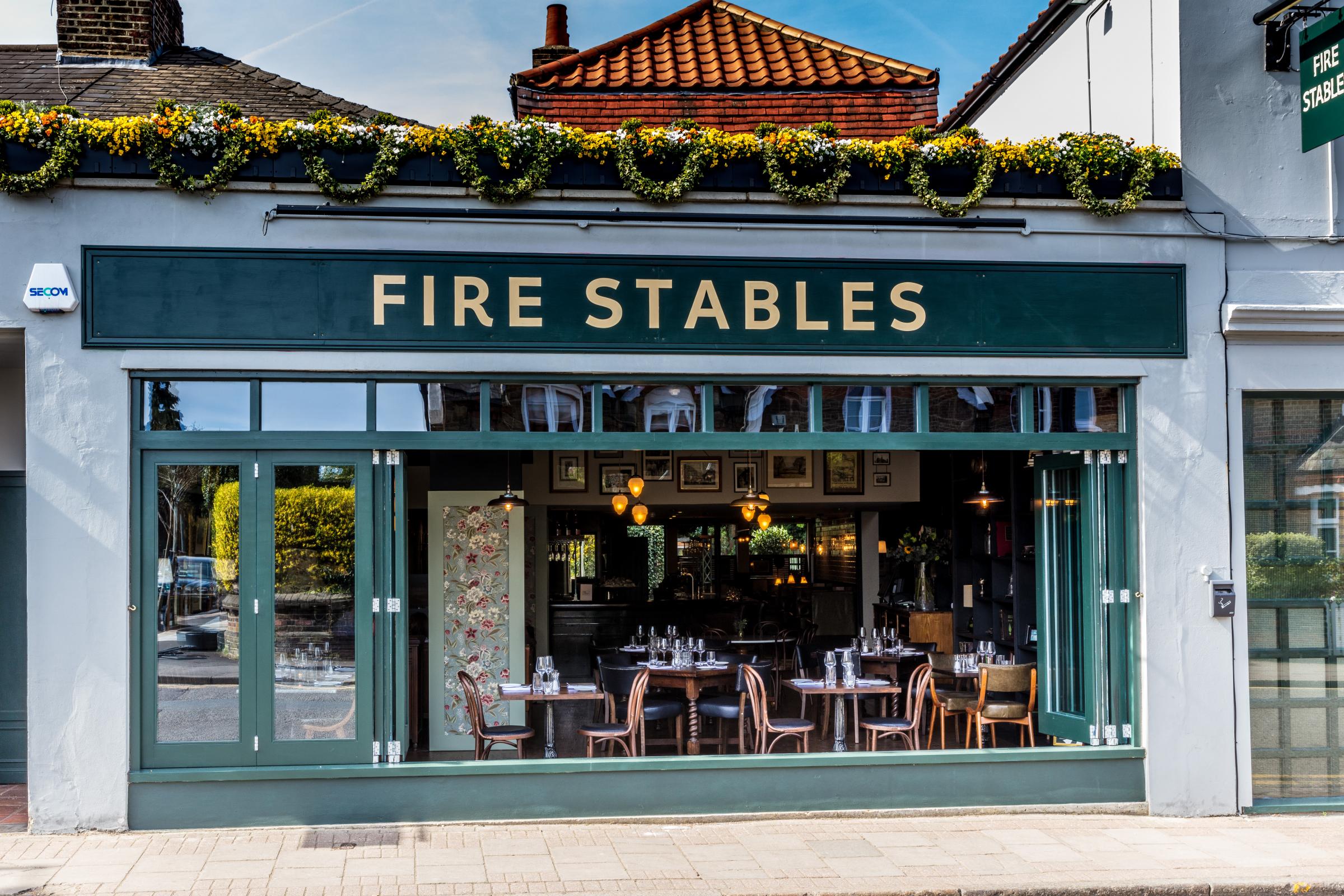 Wimbledon's Fire Stables has re-opened as a fish restaurant and it looks stunning