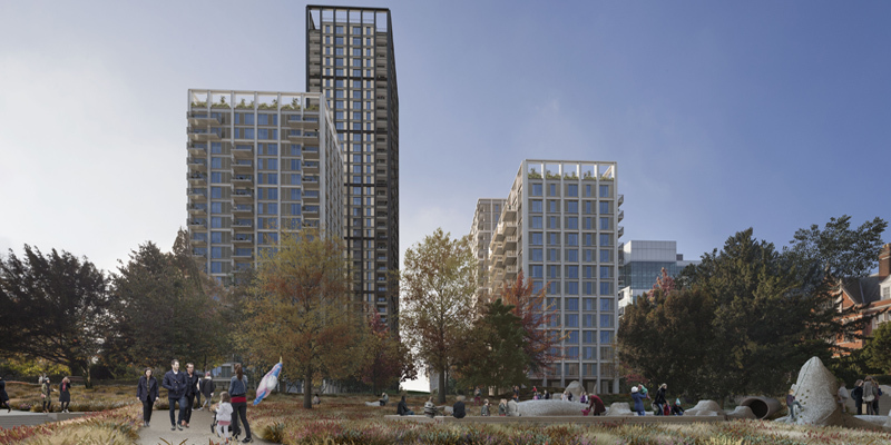 Plans for 514 new homes in Croydon have been approved to 'revitalise' Queen's Gardens