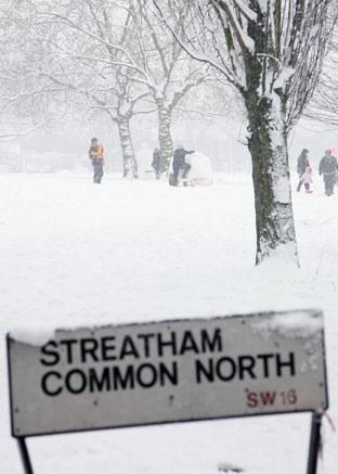 Streatham Common was unusually busy for a Monday. Picture: Niall O'Mara