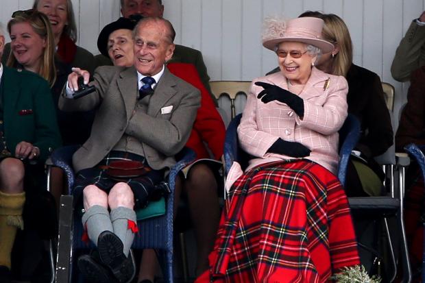 The Queen and Duke of Edinburgh in Scotland