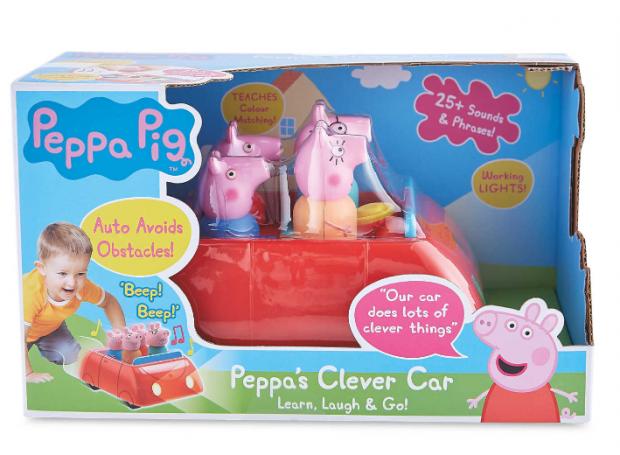 Your Local Guardian: Peppa Pig's Electronic Clever Car. (Aldi)