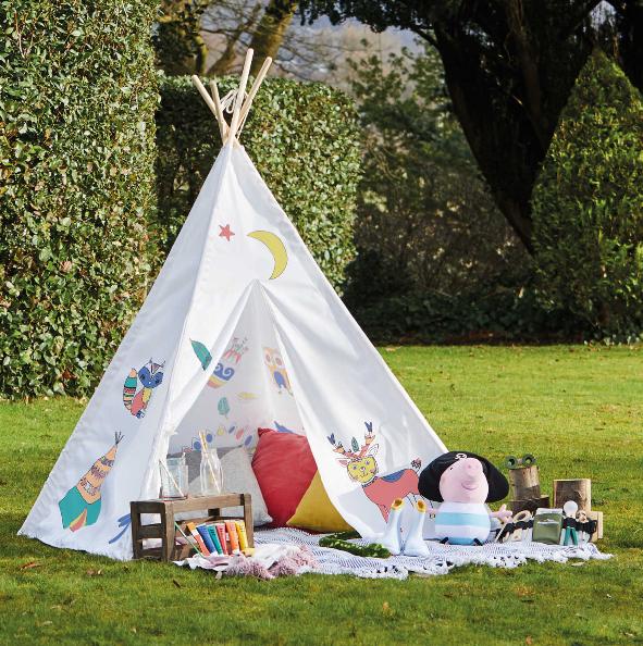 Your Local Guardian: Grafix Paint Your Own Teepee. (Aldi)