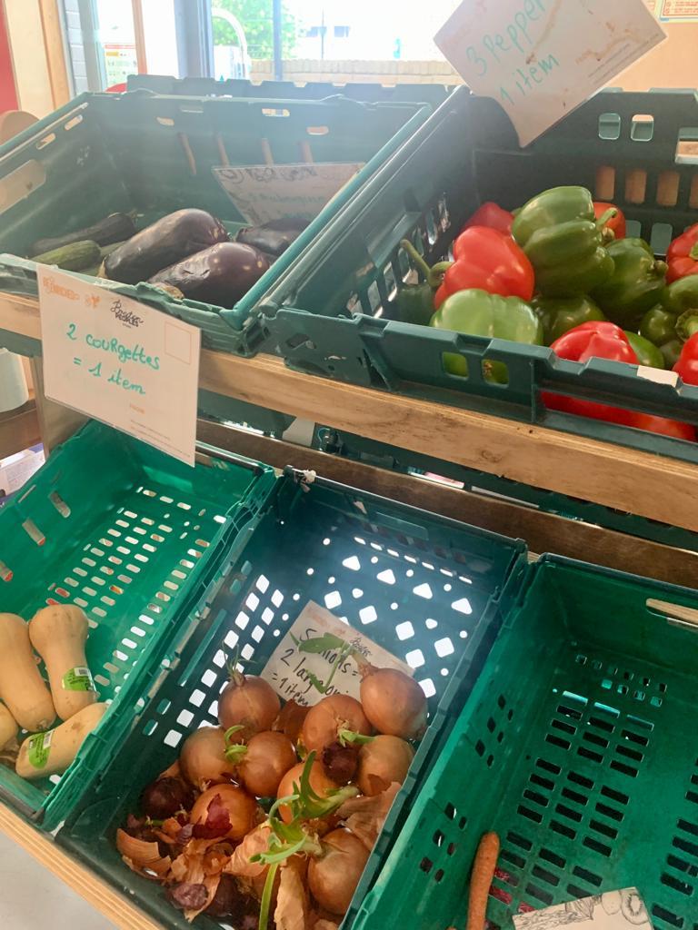 Brixton Peoples Kitchen takes wholesale, suprlus and donated food