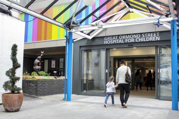 Great Ormond Street Hospital said they looked forward to thanking the students in person when Covid restrictions allowed it. Image: GOSH
