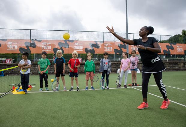 Your Local Guardian: Tennis enthusiasts flocked to Wimbledon Park for the special one-day event