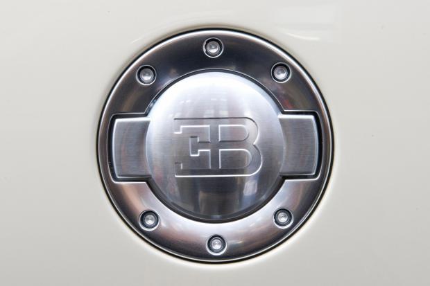 Detail on a Bugatti Veyron