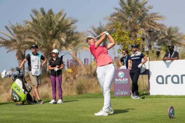 Your Local Guardian: Pedersen will duel it out with Georgia Hall, Lexi Thompson and Anna Nordqvist on the Hertfordshire fairways this week 