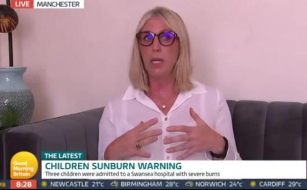 Your Local Guardian: Dr Sarah Carlick said sunburn is a matter of safe guarding