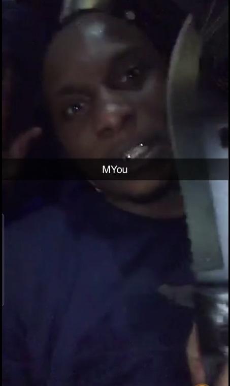 Your Local Guardian: Buafo with knife on Snapchat ( Credit: Met Police)