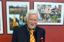 Pete Mulholland In a specially designed Hercules Wimbledon blazer and tie