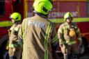 Four fire engines and around 25 firefighters were called to the semi-detached house on Chaucer Green at around midnight, April 8
