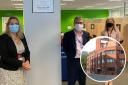 Minister for Employment Mims Davies MP visits new temporary job centre in East Croydon. Images via DWP
