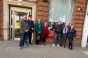 Ray Donovan MBE and Vi Donovan MBE are joined by supporters of the project as the new unit is unveiled (Monday, November 8). Image: Ray Donovan