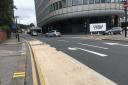 Brighton Road cycle lane (Credit: Croydon Council)
