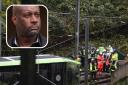 Alfred Dorris, 49, from Beckenham was allegedly going three times the speed he was supposed to be doing before his tram derailed on a sharp curve at Sandilands