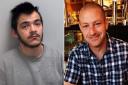 Matt Portland (right) died after he was stabbed in the neck by Jamie Lewis (left)