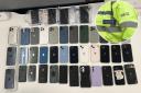 Stolen mobile phones retrieved in a Harlesden raids, we compare where phones are most often stolen in London