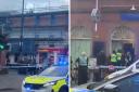 Stepney Green underground station was cordoned off by police whilst the incident was dealt with