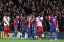 Dwight Gayle scored a hat-trick as Palace beat Charlton 4-1 last month