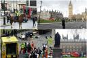The scenes after the terror attack in Westminster