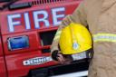 Firefighters tackle house fire at detached home in Cheam
