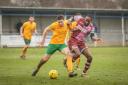 Gabriel Odunaike found himself on the scoresheet in Casuals 2-0 win over Horsham. Picture: Stuart Tree