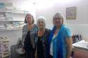 From left to right: Wendy Ward, Gill Trott and Brenda Way