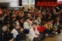Comic book writer Tony Lee visited Homefield Preparatory School