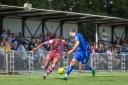 Gil Carvalho was on the scoresheet for Corinthian-Casuals at Margate. Picture: Stuart Tree