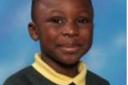 Five-year-old Samuel Orola fell from a playground climbing frame at Tolworth Infants School on Thursday afternoon