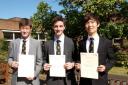 Winners: Rohan Dodd, Angus Bain and Byung Jin Kim