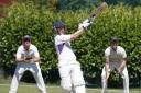 On the front foot: Batsman Harry Cripps