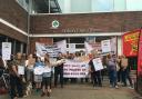 Sutton protest against the Beddington incinerator (photo: Tara O'Connor)