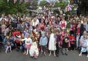 Over 200 people attended the street party in Devas Road, Raynes Park