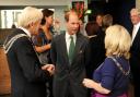 Prince Edward meets the mayor and mayoress of Kingston