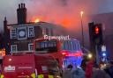 A historic pub in London’s south-west was damaged in a fire on Friday night, London Fire Brigade said.