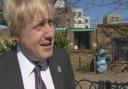 Conservative candidate Boris Johnson