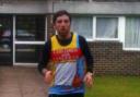Ewell High School teacher Samuel Manley in training for London marathon
