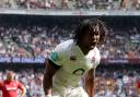 Flavour of the month: Quins winger Marland Yarde has been rewarded for a good season at the Stoop