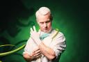 Rhydian Roberts plays the Dentist in Little Shop of Horrors at New Wimbledon Theatre