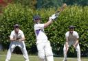 On the front foot: Batsman Harry Cripps