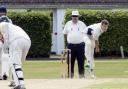 On the attack: Jack O'Brien was among the wickets as Bank of England beat Epsom to keep their place in Division Two of the Surrey Championship