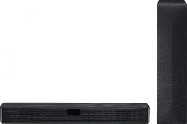 Your Local Guardian: LG Bluetooth Soundbar with Wireless Subwoofer. (AO)