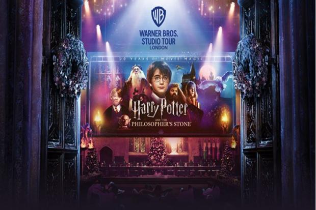 Harry Potter and the Philosopher's Stone is being screened at Warner Brother's Studios this November (Credit: WB Studio Tour)
