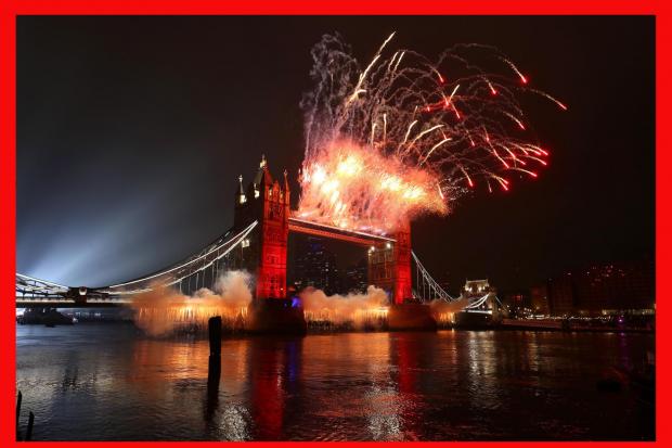 The iconic New Year's Eve firework display in London has been cancelled for the second year in a row after worries that Covid cases will rise in the winter (Image: PA)