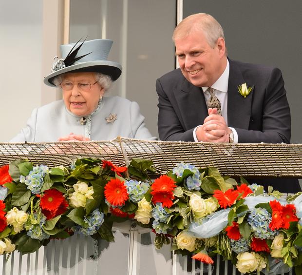 Your Local Guardian: (left to right) Queen Elizabeth II and Prince Andrew. Credit: PA