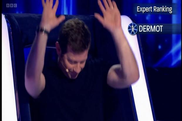 Dermot O'Leary tops the Wheel leaderboard. Credit: BBC
