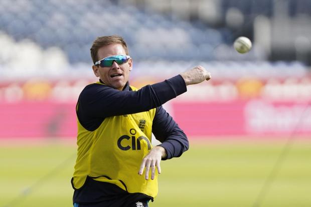 Eoin Morgan will miss England's last two matches against the West Indies